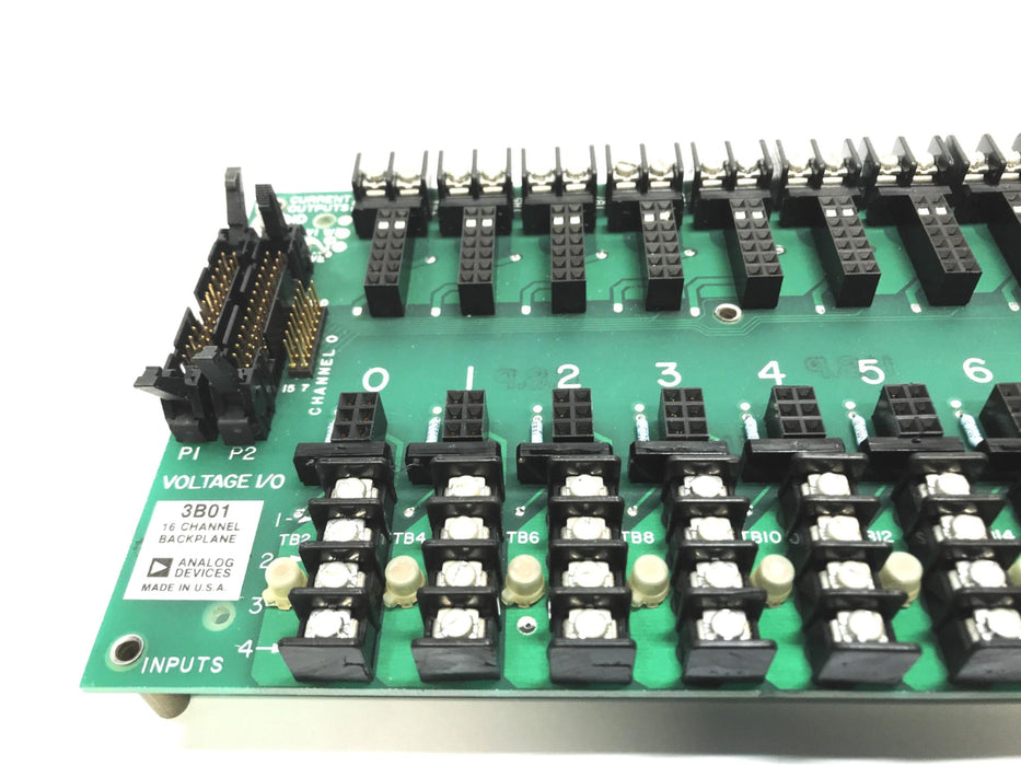 Analog Devices 16 Channel Backplane 3B01 NOS