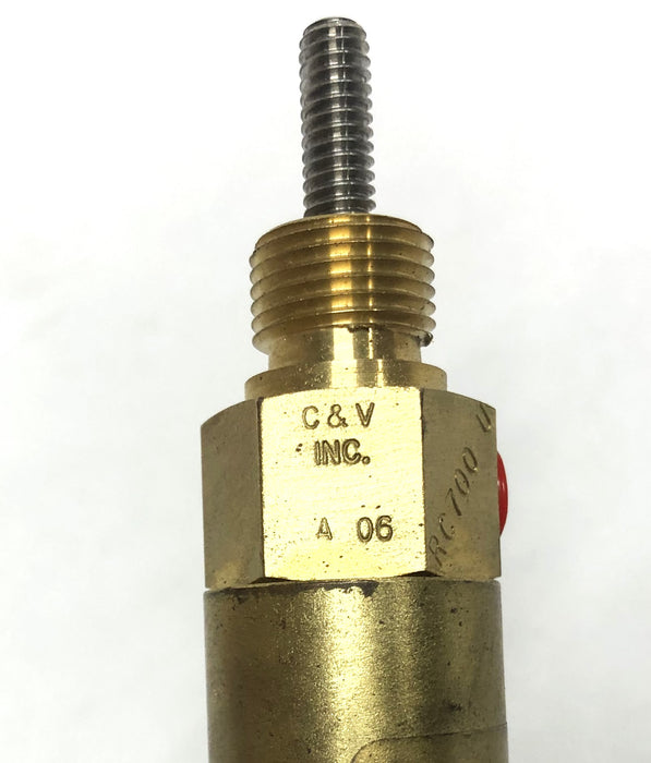 Cylinders & Valves Inc Small Bore Hydraulic Cylinder RC-700-U NOS