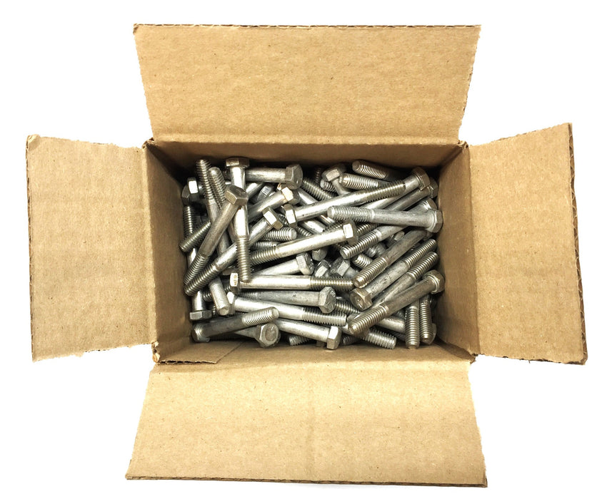 Unbranded 5/16"-18 X 2-1/2" Stainless 18-8 Hex Head Cap Screw [Lot of 100] NOS