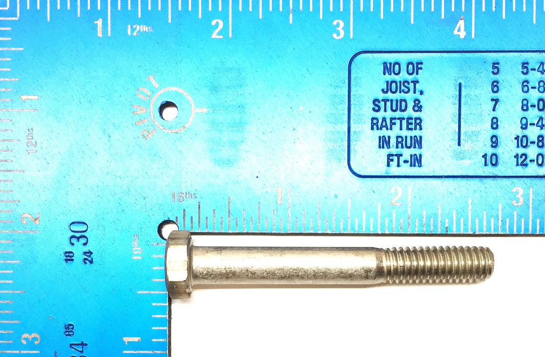 Unbranded 5/16"-18 X 2-1/2" Stainless 18-8 Hex Head Cap Screw [Lot of 100] NOS