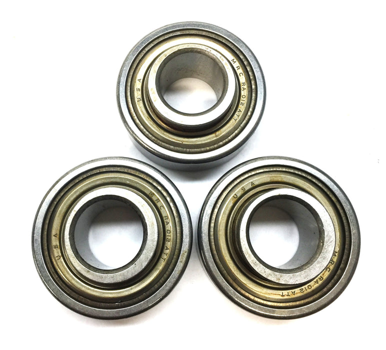 MRC Ball Bearing Insert Without Collar RA-012-ATT [Lot of 3] (No Box) NOS