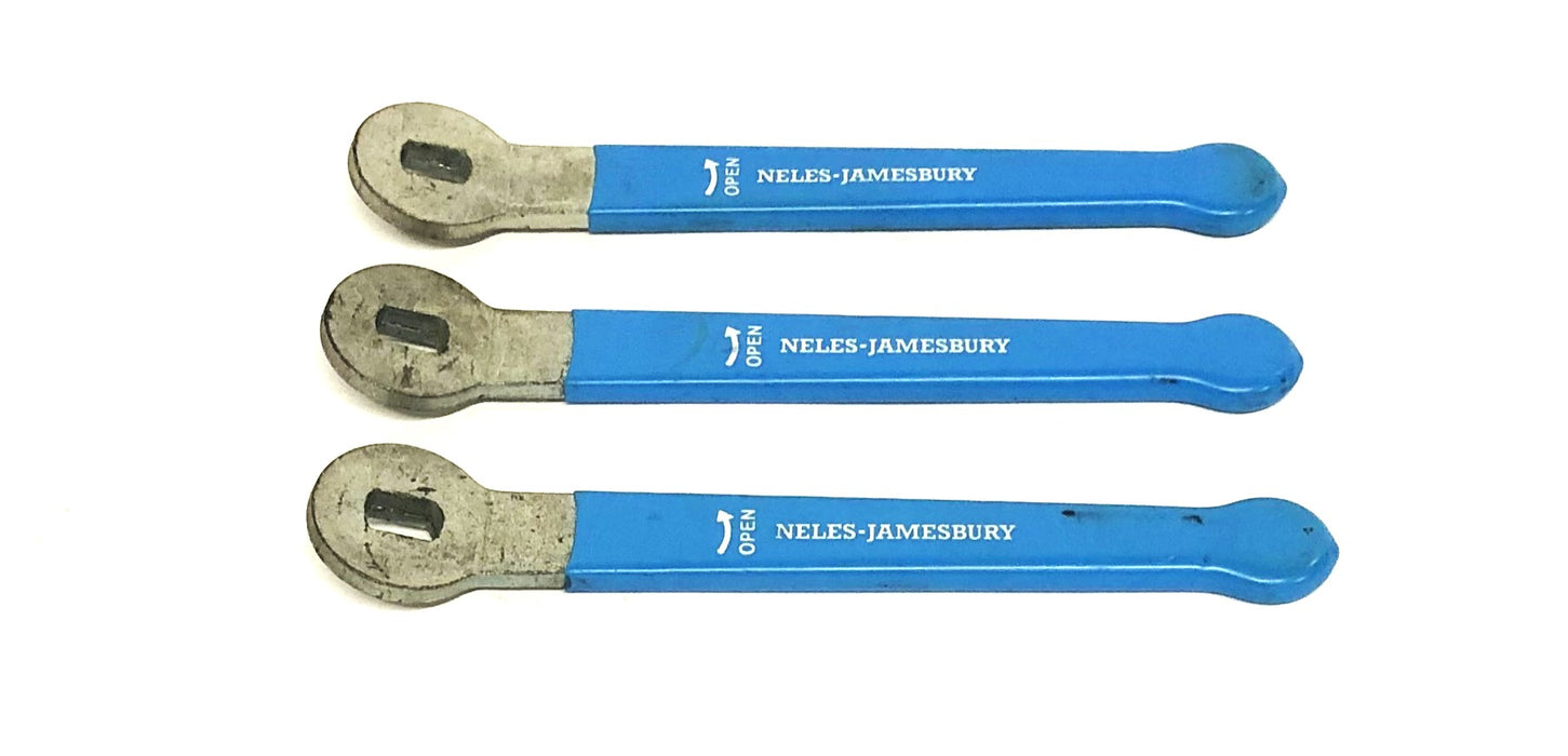 Neles-Jamesbury 1/2 Inch Handle For Ball Valve [Lot of 3] NOS