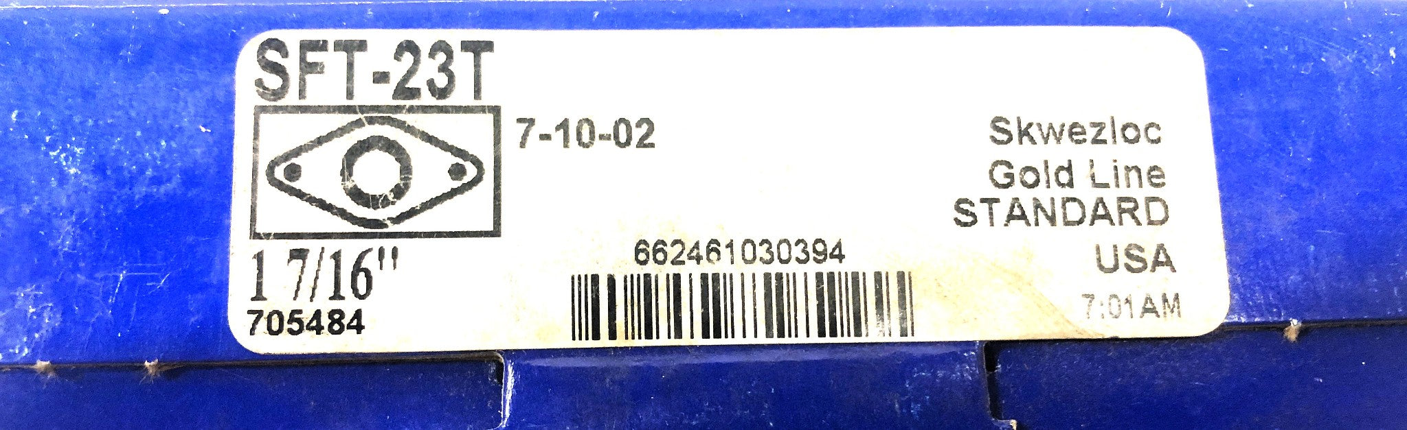 SealMaster Flange Bearing 1-7/16 inch SFT-23T (F-526-8, 2-17T-DG) NOS