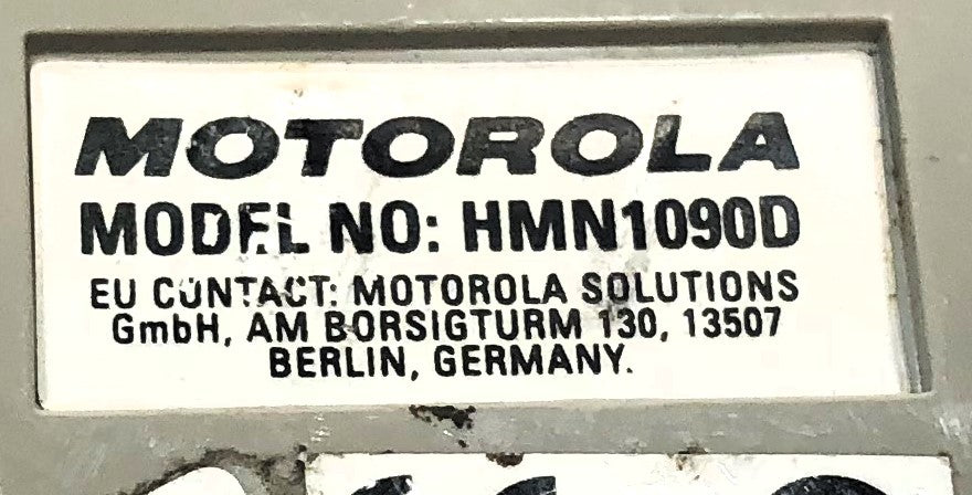 Motorola Radio Microphone HMN1090D USED