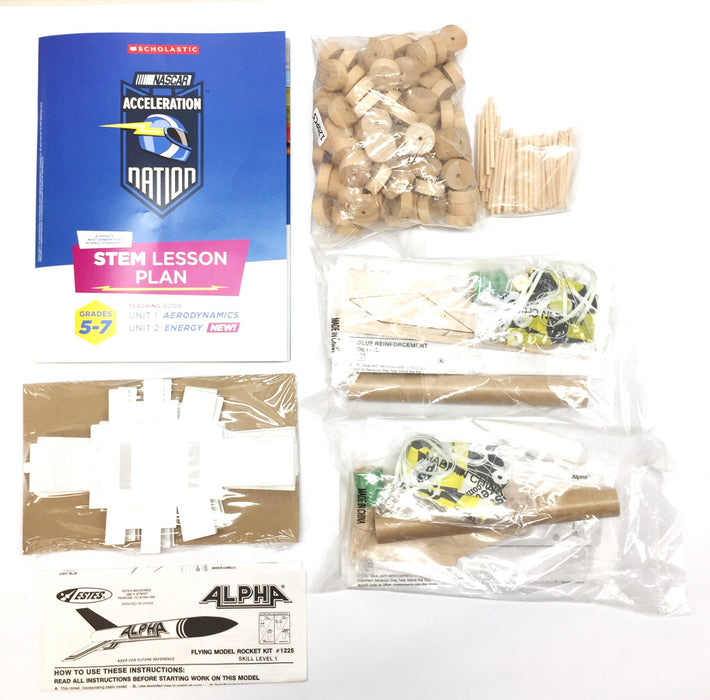 Scholastic Acceleration Stem Lesson Plan Gr.5-7 for Aerodynamics and Energy NOS