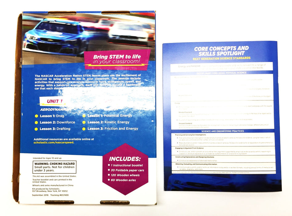 Scholastic Acceleration Stem Lesson Plan Gr.5-7 for Aerodynamics and Energy NOS