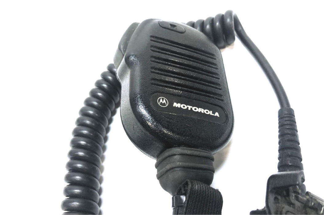 Motorola Noise-Cancelling Remote Speaker Mic w/Clip NMN6191C [Lot of 2] USED