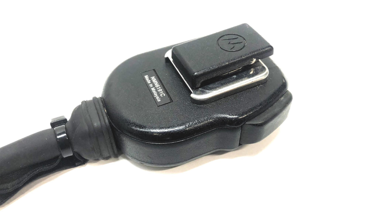 Motorola Noise-Cancelling Remote Speaker Mic w/Clip NMN6191C [Lot of 2] USED