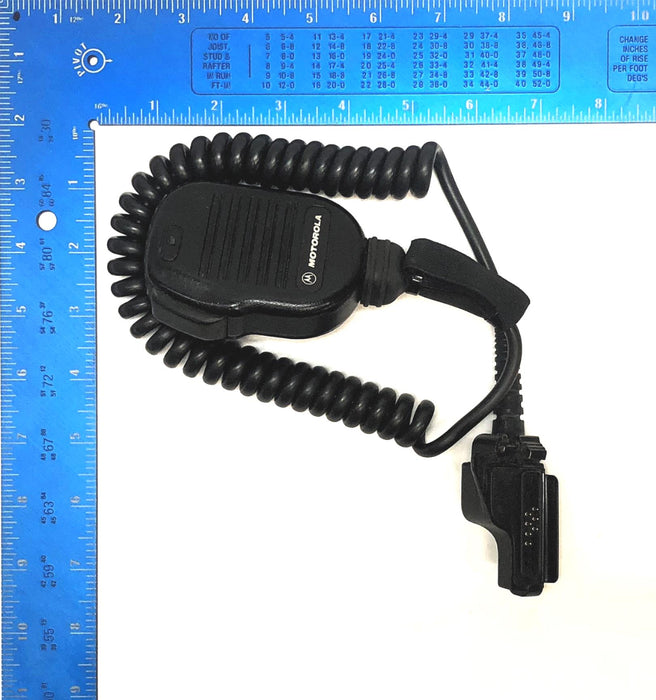 Motorola Noise-Cancelling Remote Speaker Mic w/Clip NMN6191C [Lot of 2] USED
