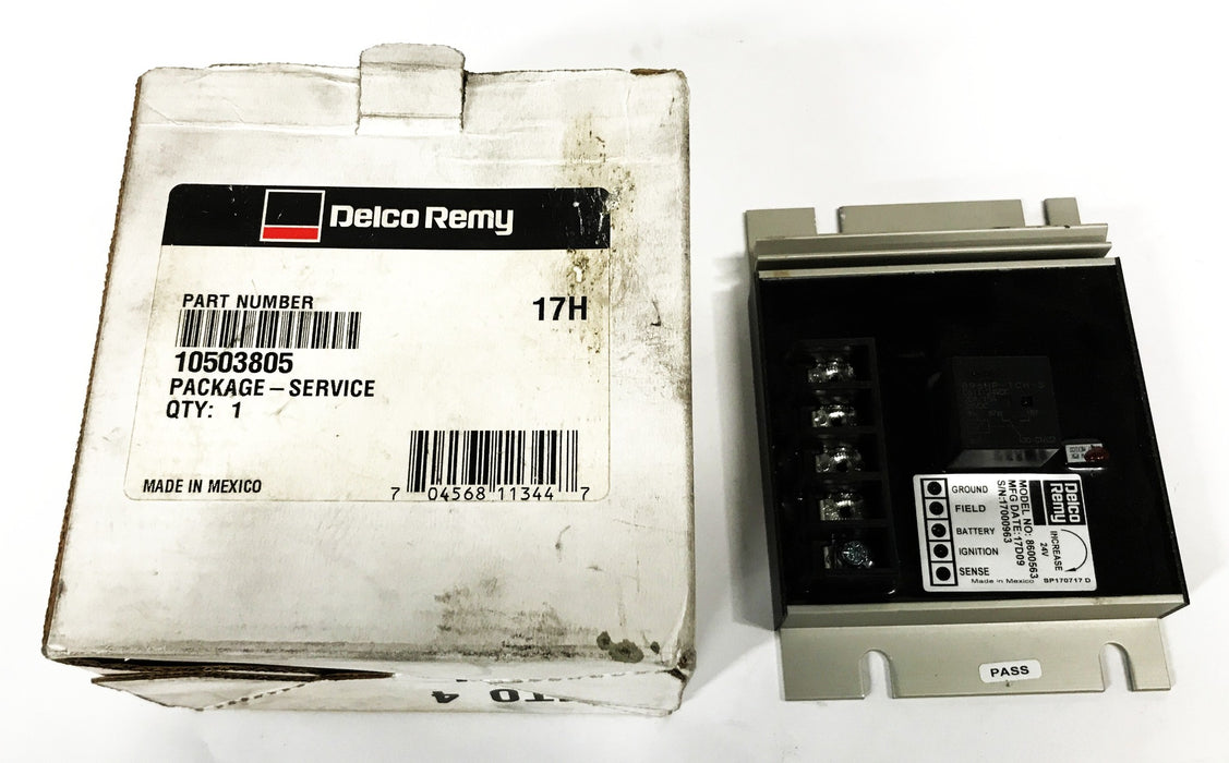 Delco Remy Model 8600563 Voltage Regulator 10503805 NOS