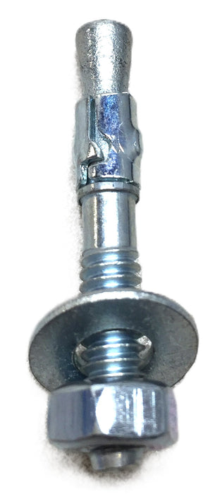 Rawl 1/4" x 1-3/4" Power Stud Expansion Wedge Steel Anchor [Lot of 48] NOS