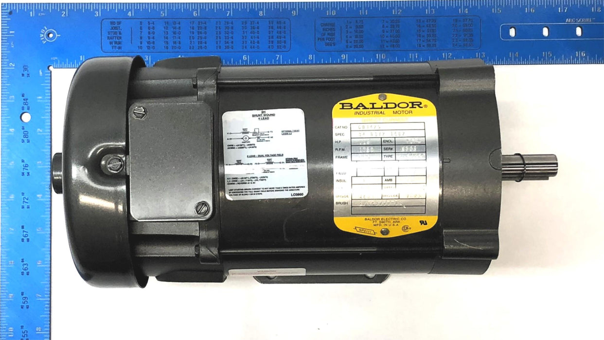Baldor 1750 RPM Electric Motor CD3425 NOS
