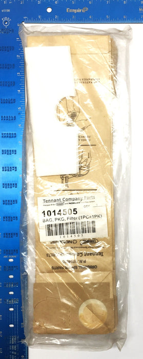 Tennant 8-Pack of Bags with Filters (2) 1014505 NOS
