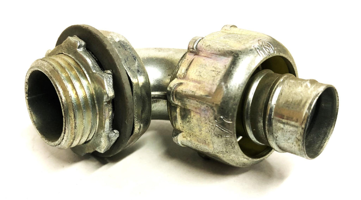 Ideal 90 Degree Conduit Connector 1/2 Inch [Lot of 6] NOS