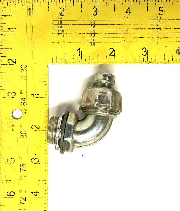 Ideal 90 Degree Conduit Connector 1/2 Inch [Lot of 6] NOS