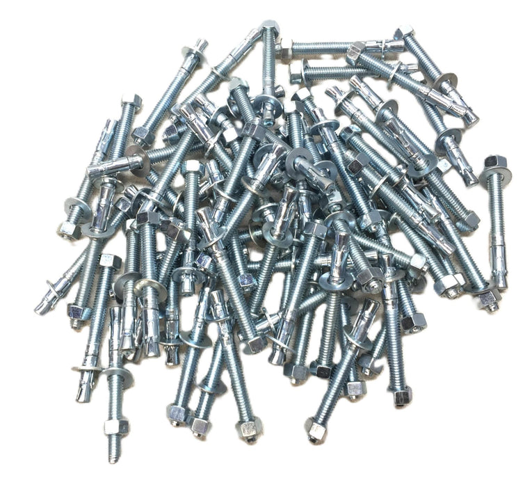 Powers 3/8"-16 x 3-1/2" Stud Expansion Wedge Steel Anchor [Lot of 68] NOS