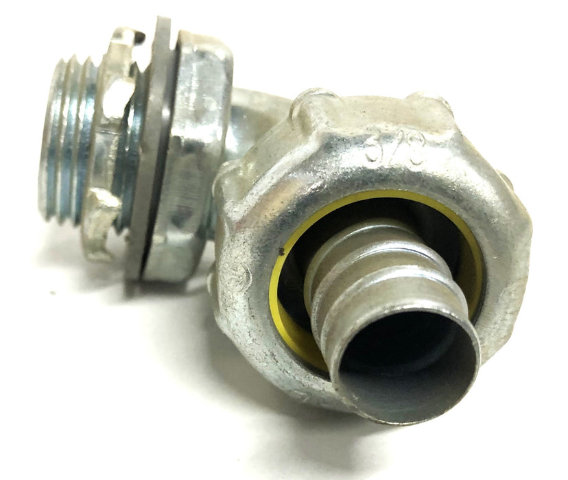 Ideal 90 Degree Conduit Connector 3/8 Inch [Lot of 4] NOS