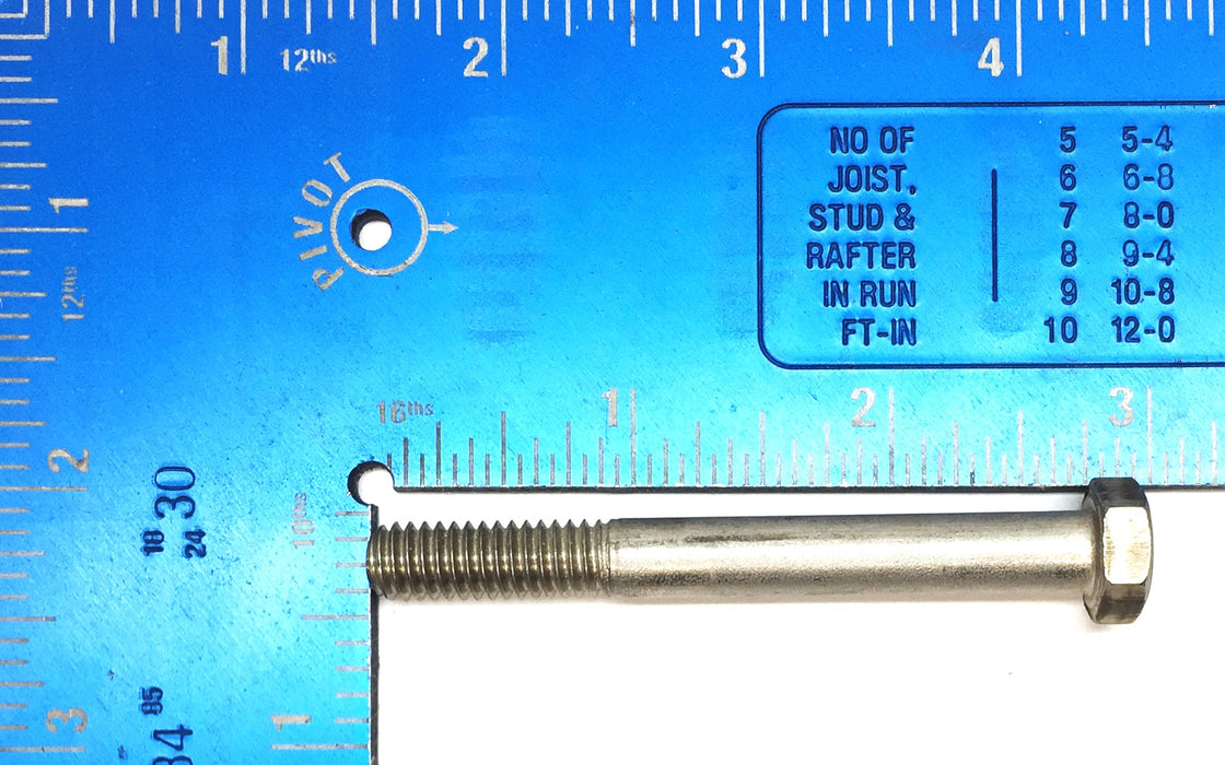 THE 5/16"-18 X 2-3/4" Grade 18-8 Stainless Hex Cap Screw [Lot of 39] NOS