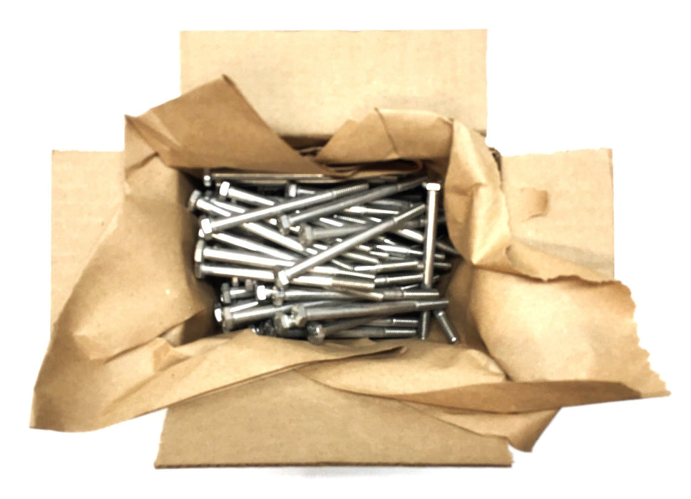 THE 1/4"-20X3-1/2" Grade 18-8 Stainless Hex Cap Screw F593C [Lot of 115] NOS