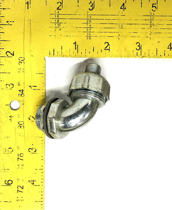 Ideal 90 Degree Conduit Connector 3/8 Inch [Lot of 4] NOS