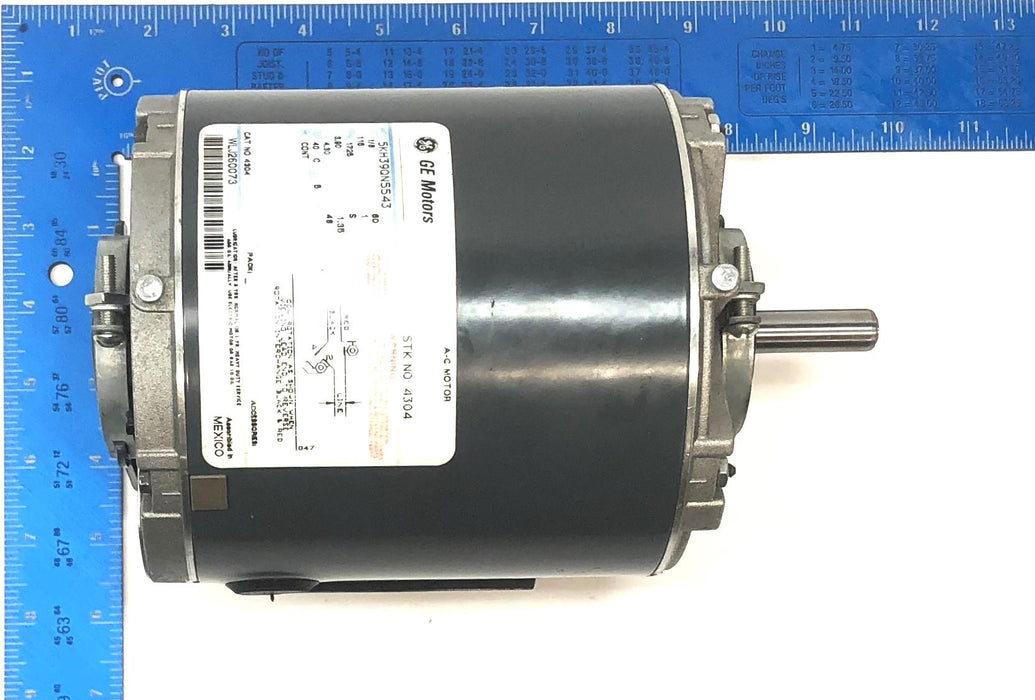 GE Motors 1725 RPM 60 HZ Electric Motor 4304 (5KH39QN5543) NOS