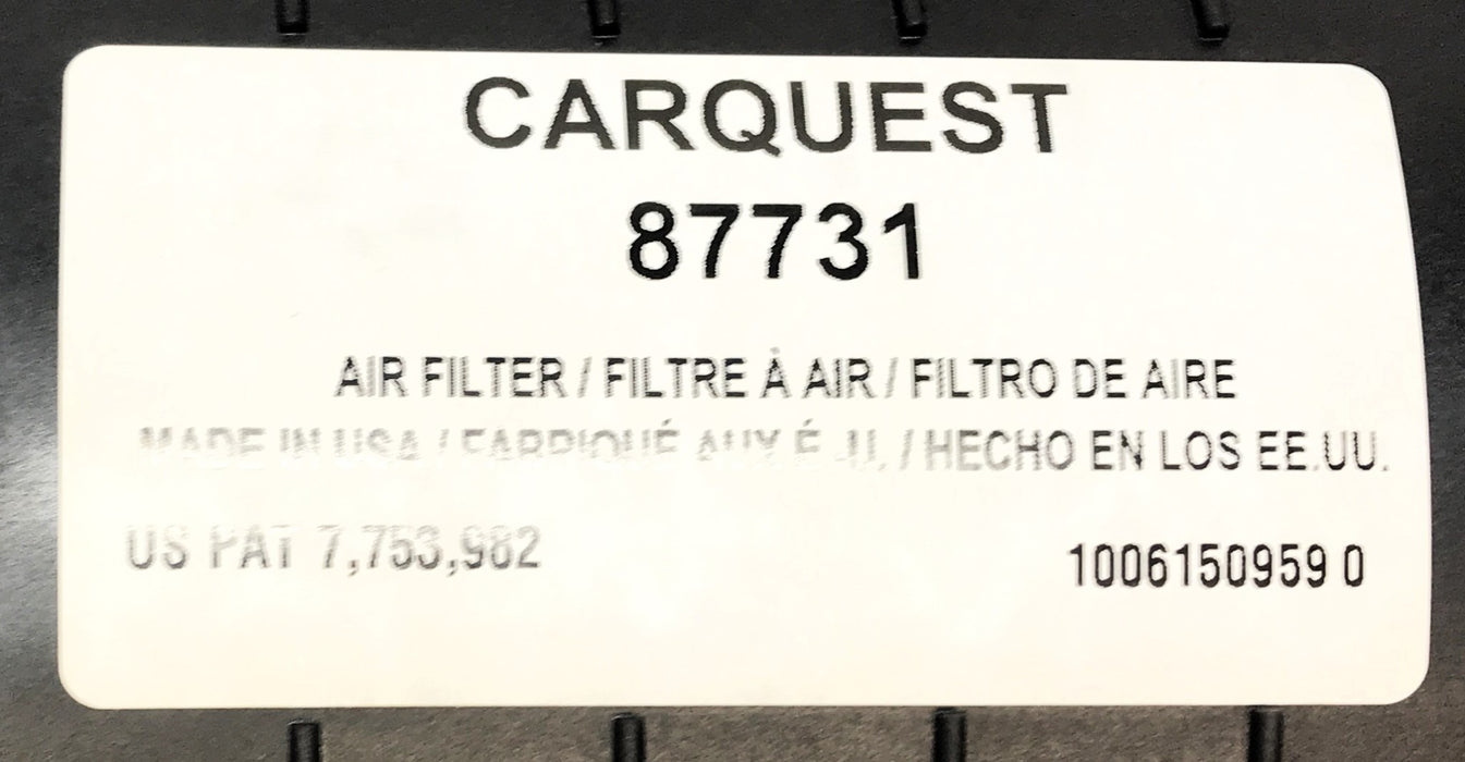 Carquest Air Filter 87731 NOS