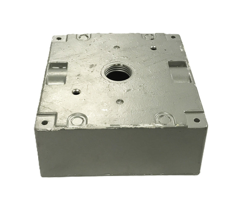 Unbranded 3/4 inch 2-Gang Wet Location Outlet Box 728-A [Lot of 4] USED