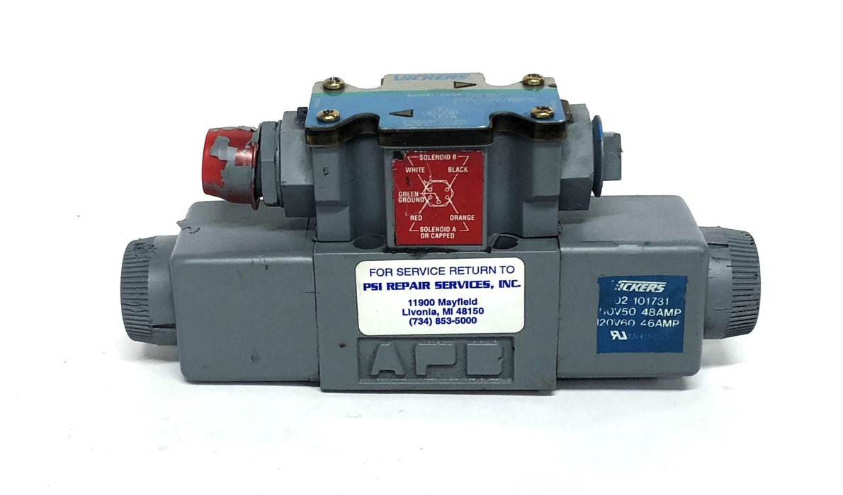 Vickers 110V50 48AMP 120V60 46AMP Solenoid BO2-101731 REFURBISHED