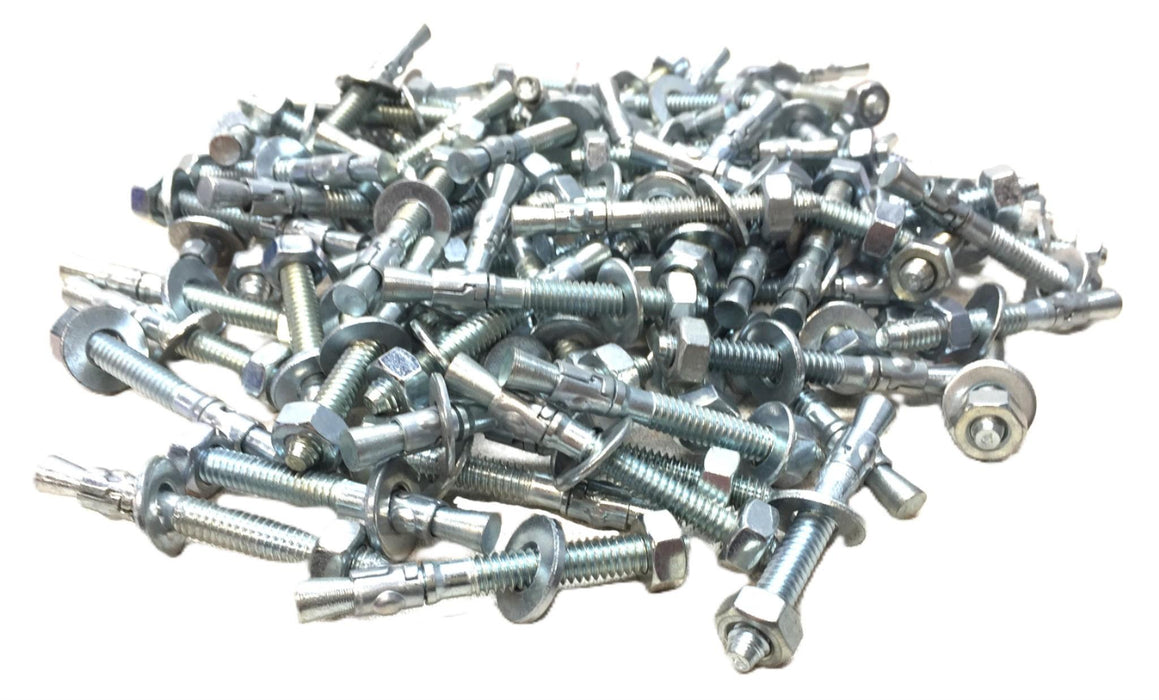 Rawl 1/4"-20 x 2-1/4" Stud Expansion Wedge Steel Anchor [Lot of 87] NOS