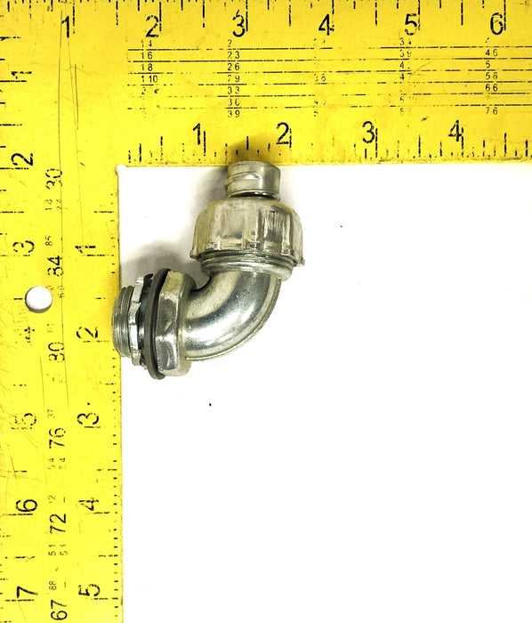 Ideal 90 Degree Conduit Connector 1/2 Inch [Lot of 3] NOS
