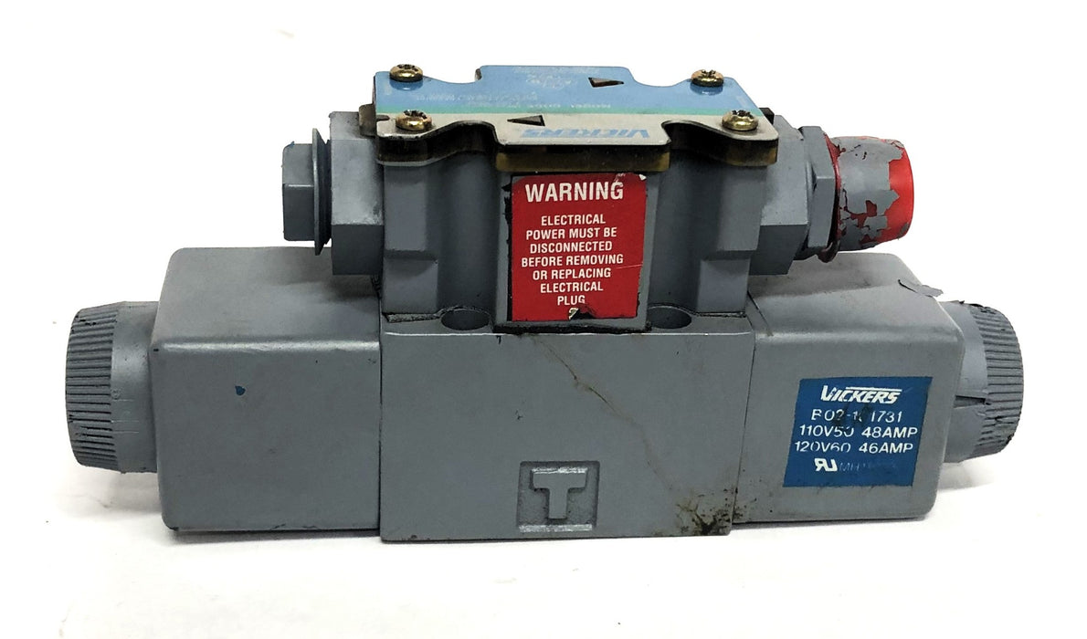 Vickers 110V50 48AMP 120V60 46AMP Solenoid BO2-101731 REFURBISHED
