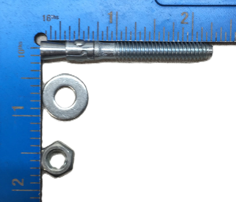 Rawl 1/4"-20 x 2-1/4" Stud Expansion Wedge Steel Anchor [Lot of 87] NOS