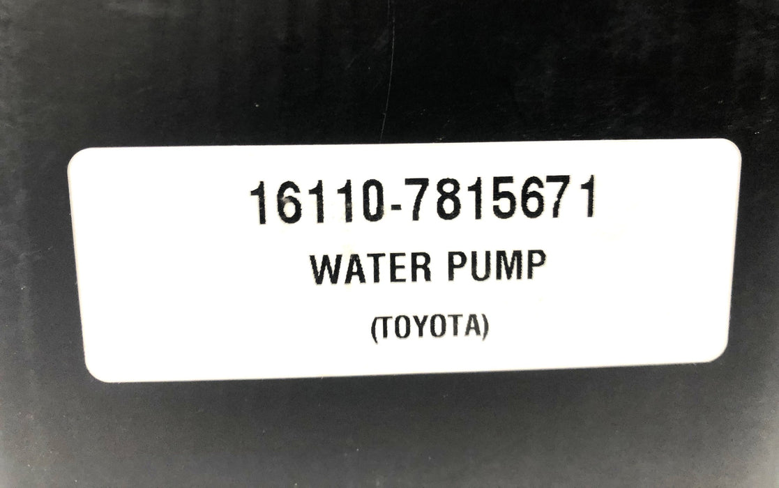 Performance Technology Parts Water Pump For Toyota 16110-7815671 NOS