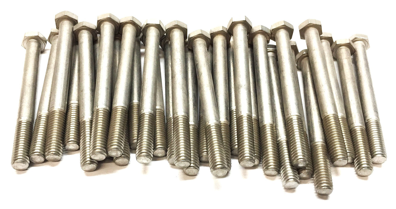 THE 5/16-18X3-1/2" Galvanized Hex Cap Screw F593C [Lot of 30] NOS