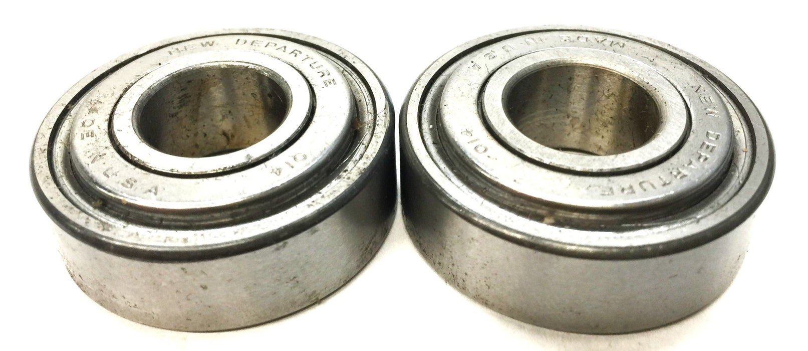 New Departure Roller Ball Bearing (No Box) 014 [Lot of 2] NOS