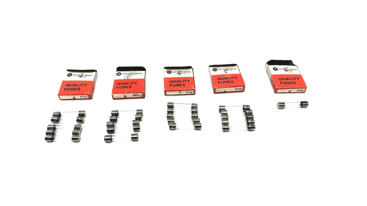 MCM 250V 3 Amp Glass Fuse 28-303 [Lot of 21] NOS