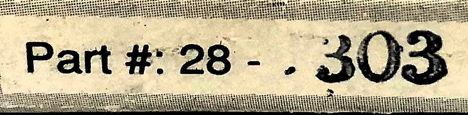 MCM 250V 3 Amp Glass Fuse 28-303 [Lot of 24] NOS