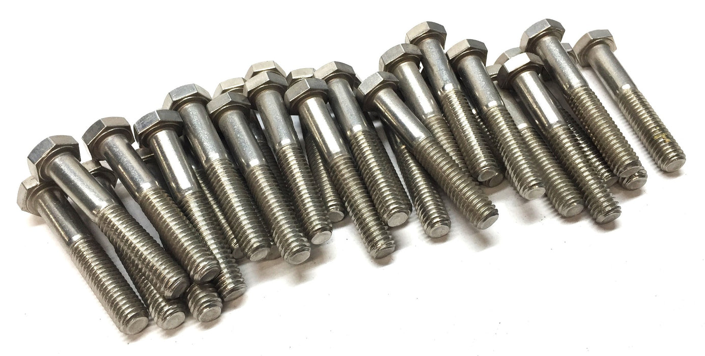 Unbranded 5/16"-18X2" Stainless Hex Cap Screw [Lot of 30] NOS
