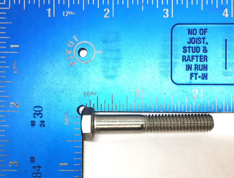 Unbranded 5/16"-18X2" Stainless Hex Cap Screw [Lot of 30] NOS