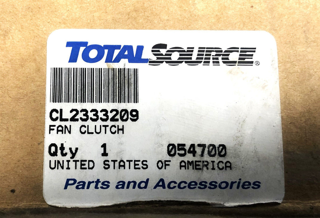 Total Source Clutch Fan For Clark Forklift CL2333209 NOS