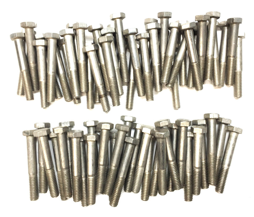 Unbranded 5/16"-18X2-1/4" Stainless Hex Cap Screw [Lot of 69] NOS