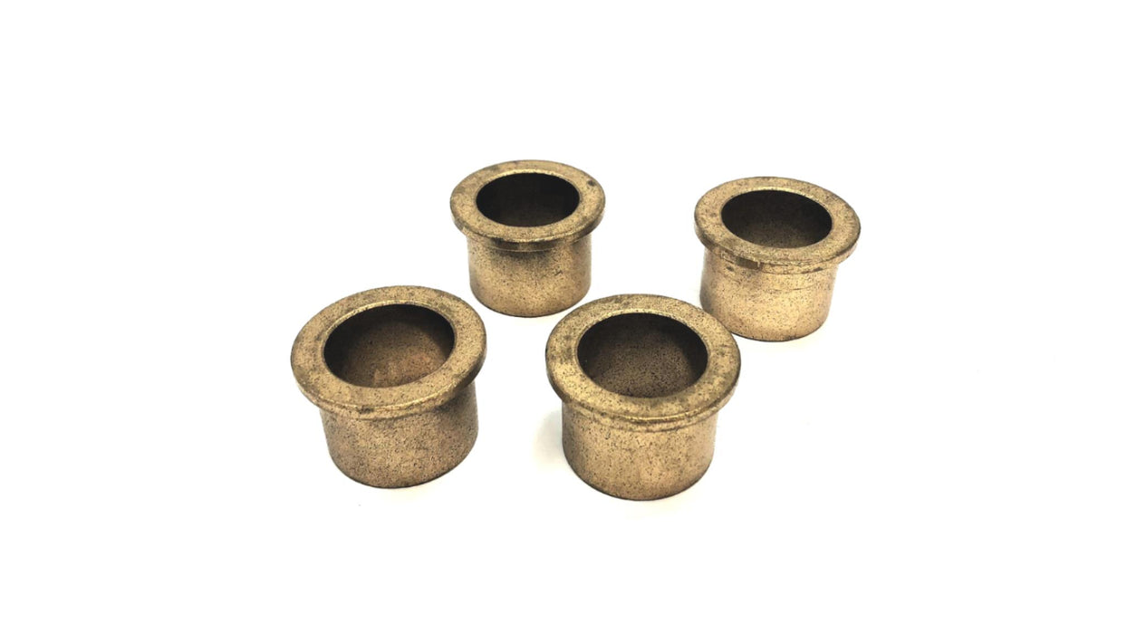 Unbranded 1" x 1-1/4" x 1" x 1-1/2" x .12" Flanged Bronze Bushing [Lot of 4] NOS