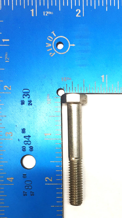 Unbranded 5/16"-18X2-1/4" Stainless Hex Cap Screw [Lot of 69] NOS