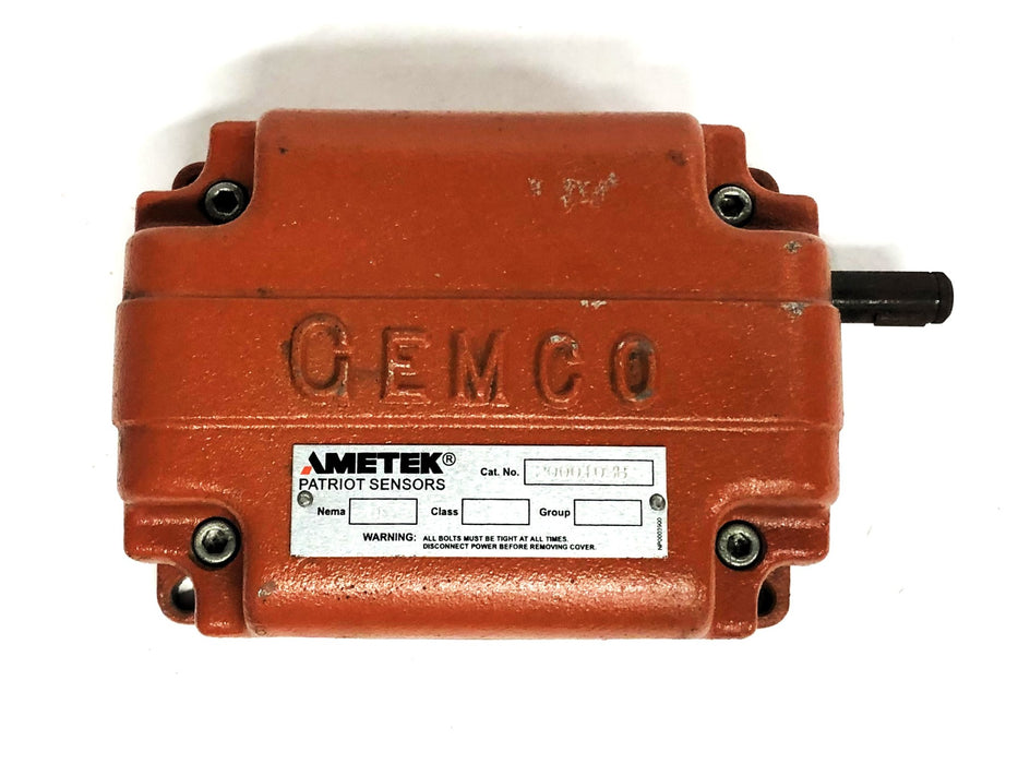 Ametek Gemco NEMA 4 20:1 Rotary Limit Switch 2000103B NOS