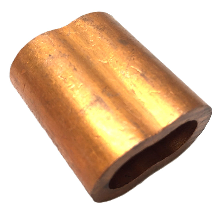Nicopress 7/16" Copper Swage Sleeve [Lot of 5] NOS