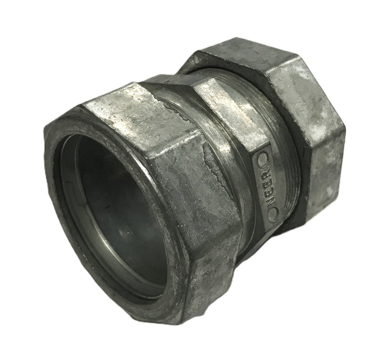 Neer 2 inch Compression Conduit Coupling TC-616 [Lot of 2] NOS