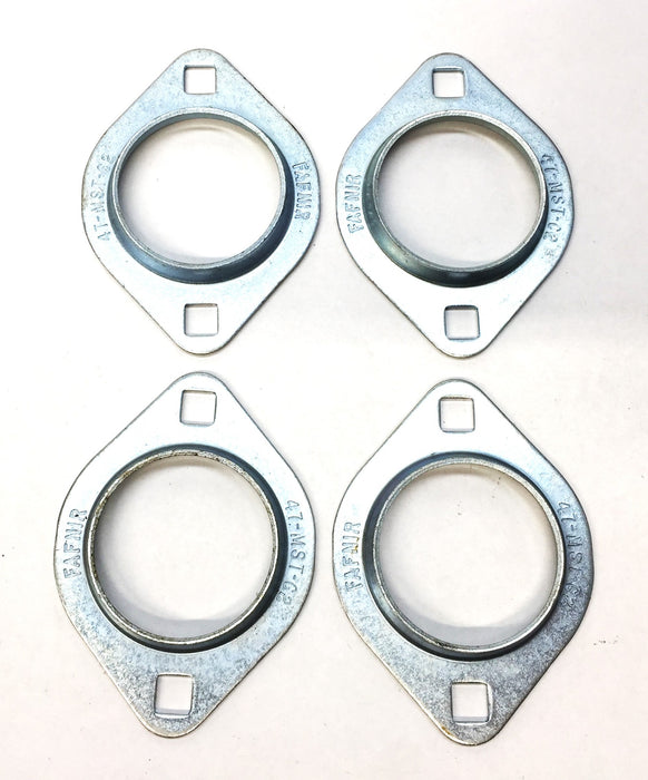 Fafnir Pressed Steel Housing Flange 47-MST-C2 [Lot of 4] NOS