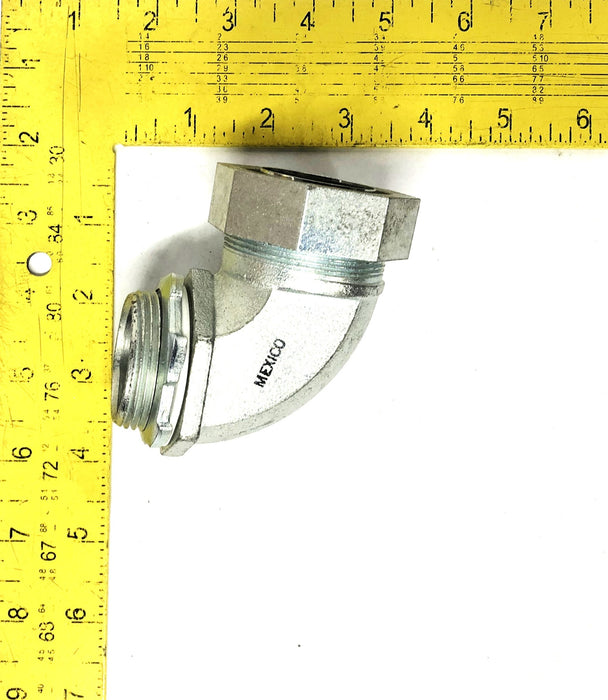 Raco 90 Degree Conduit Connector 1-1/4 Inch [Lot of 4] NOS