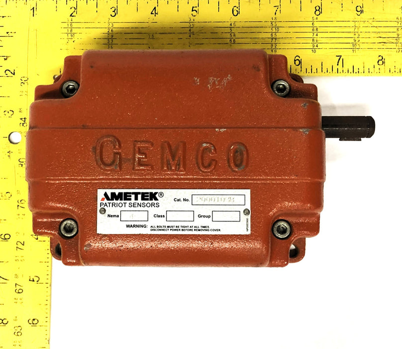 Ametek Gemco NEMA 4 20:1 Rotary Limit Switch 2000103B NOS