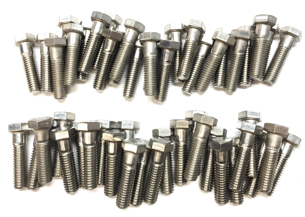 THE 3/8-16 X 1-1/2" Stainless Hex Cap Screw Bolt F593C [Lot of 50] NOS